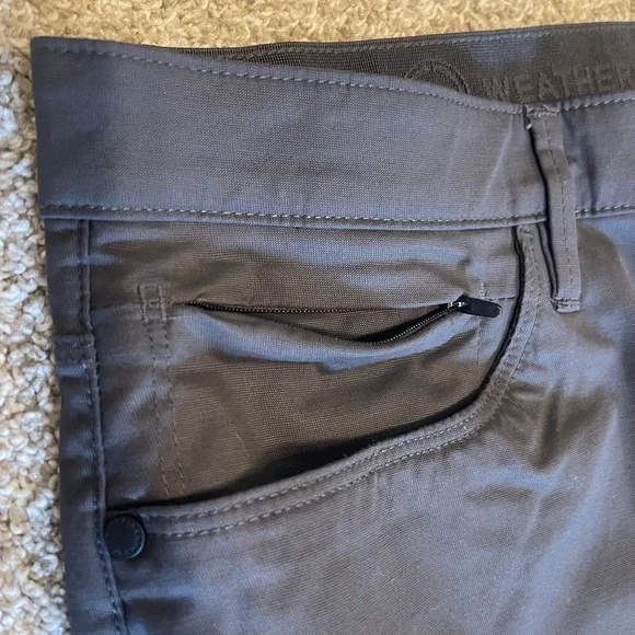 Men’s Dark Gray Weatherproof Straight Fit Pants - Picture 6 of 6